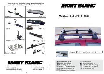 MontBlanc BU1 + FK 46 + FK-X