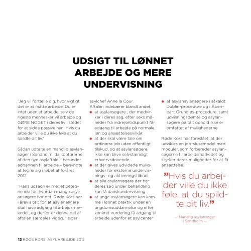 Ãrsberetning 2012 (pdf) - RÃ¸de Kors