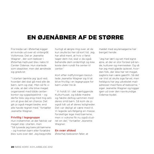 Ãrsberetning 2012 (pdf) - RÃ¸de Kors