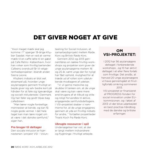 Ãrsberetning 2012 (pdf) - RÃ¸de Kors