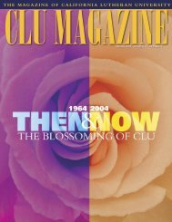 CLU Mag 11.2.indd - California Lutheran University