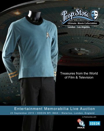 Entertainment Memorabilia Live Auction
