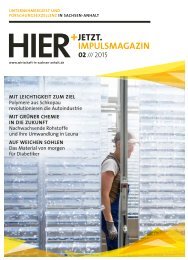 HIER+JETZT. Impulsmagazin // Ausgabe 02/2015
