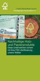 Nachhaltige Holz- und Papierprodukte - Moco