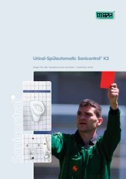 Urinal-Spülautomatic Sanicontrol® K3 - MEPA - Pauli und Menden ...