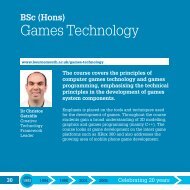 Games Technology - Festival of Design & Innovation - Bournemouth ...