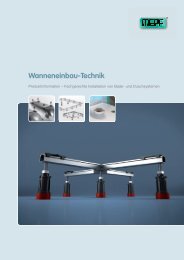 Prospekt Wanneneinbau - MEPA - Pauli und Menden GmbH