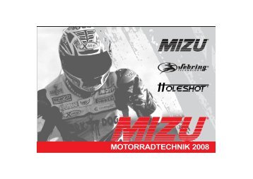 MOTORRADTECHNIK 2008 - Mizu Vertriebs GmbH