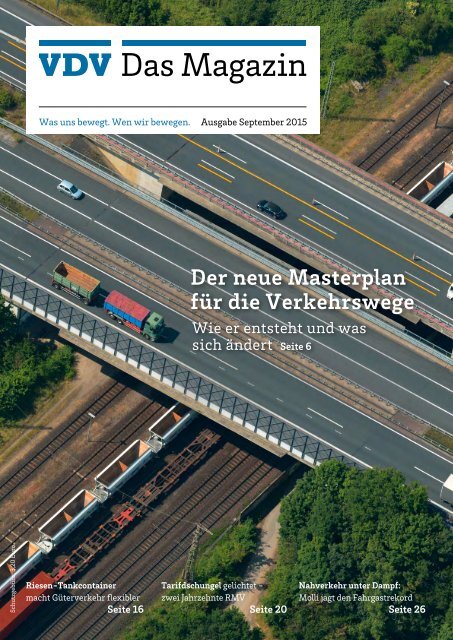 VDV Das Magazin Ausgabe September 2015