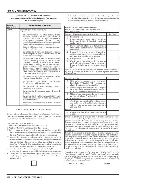 TABLA DE CONTENIDO