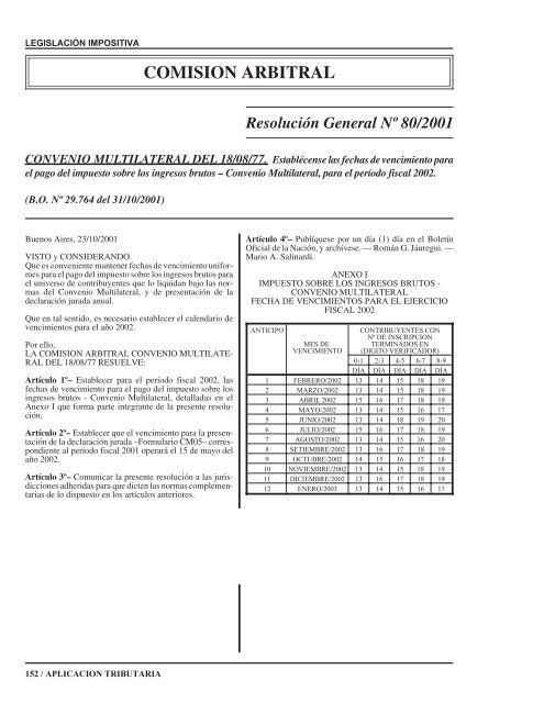 TABLA DE CONTENIDO