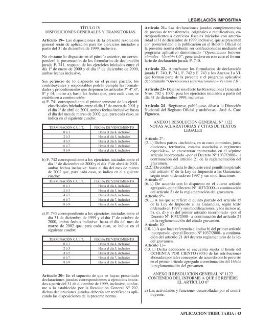 TABLA DE CONTENIDO