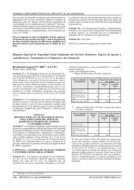 TABLA DE CONTENIDO