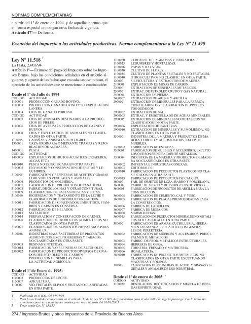 TABLA DE CONTENIDO CODIGO FISCAL1