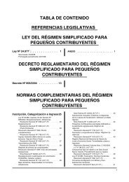 LEY DEL RÉGIMEN SIMPLIFICADO PARA ... - DentroDe.com.ar