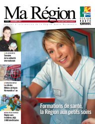 Formations de santé la Région aux petits soins