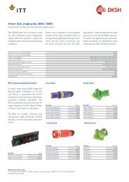 Power lock single pole 400A 1000V