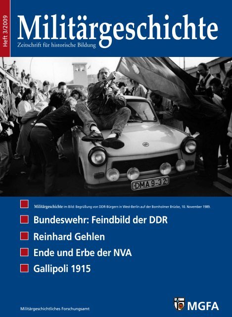 Feindbild der DDR Reinhard Gehlen Ende und Erbe der NVA - MGFA