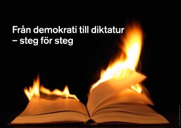 Från demokrati till diktatur – steg för steg