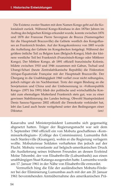 Demokratische Republik Kongo - MGFA