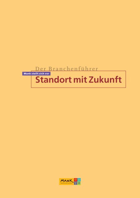 Standort mit Zukunft - Stadtgemeinde Mank