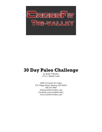 30 Day Paleo Challenge