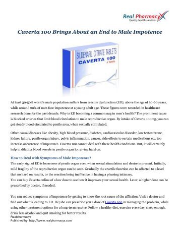 Buy Caverta Online