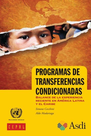 Programas de transferencias condicionadas: balance de la experiencia reciente en América Latina y el Caribe