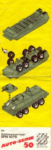 504 - SchÃ¼tzenpanzerwagen "SPW 60 PB" - PEBE-Archiv