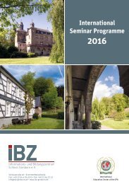 International Seminar Programme 2016
