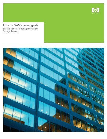 Easy as NAS solution guide - HP