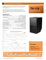 TH-118 - ISOPHASE AUDIO