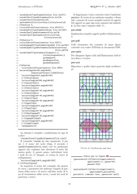 ArsTeXnica, Numero 4, Ottobre 2007 - GuIT - Scuola Superiore Sant ...