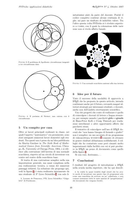 ArsTeXnica, Numero 4, Ottobre 2007 - GuIT - Scuola Superiore Sant ...