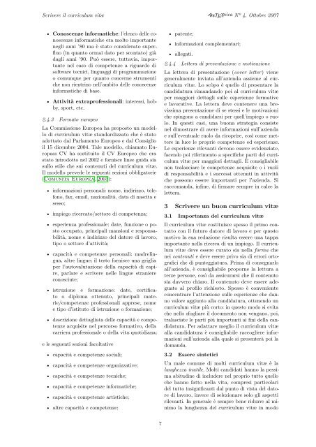 ArsTeXnica, Numero 4, Ottobre 2007 - GuIT - Scuola Superiore Sant ...