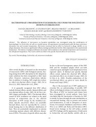 BACTERIOPHAGE λ PROLIFERATION IN ESCHERICHIA COLI ...