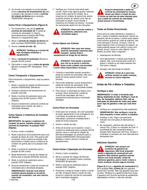 Instruction Book − Riding Mower Model ... - Safe Motor AS