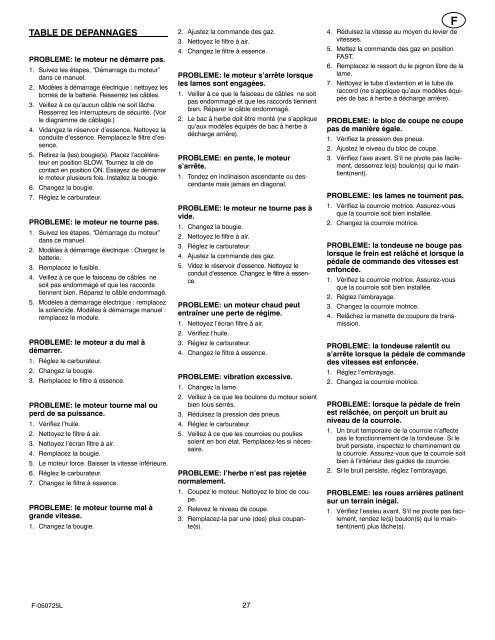 Instruction Book − Riding Mower Model ... - Safe Motor AS