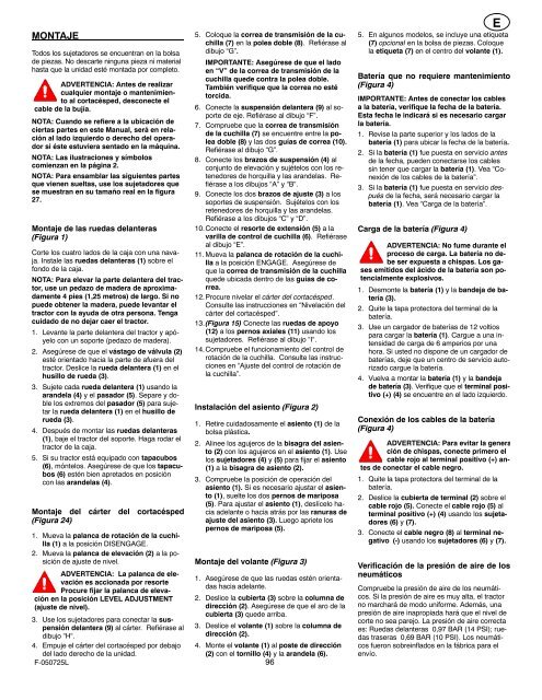 Instruction Book − Riding Mower Model ... - Safe Motor AS