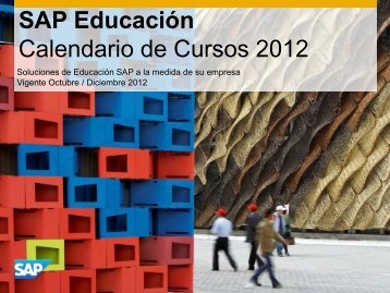 Calendario de Cursos 2012