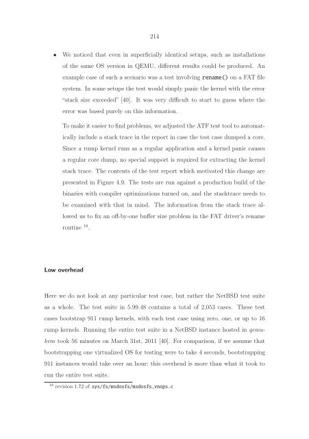 The Design and Implementation of the Anykernel and Rump Kernels