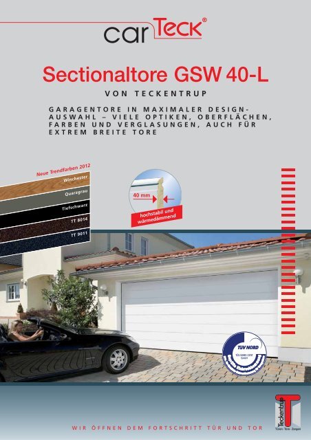 CarTeck Sectionaltore GSW 40-L - Teckentrup