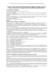 DÃ©cret nÂ° 72-611 du 23 mai 1972 instituant les rÃ¨gles de sÃ©curitÃ© ...