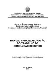 MANUAL PARA ELABORAÇÃO DO TRABALHO DE CONCLUSÃO DE CURSO