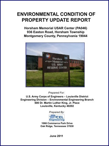 ENVIRONMENTAL CONDITION OF PROPERTY UPDATE REPORT