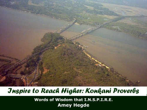 Inspire to Reach Higher Konkani Proverbs