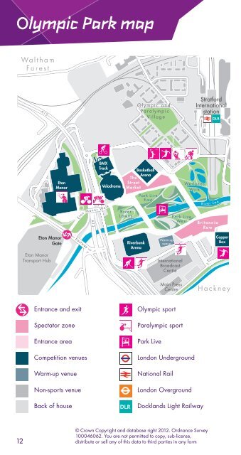 Venues guide - London 2012 Olympics