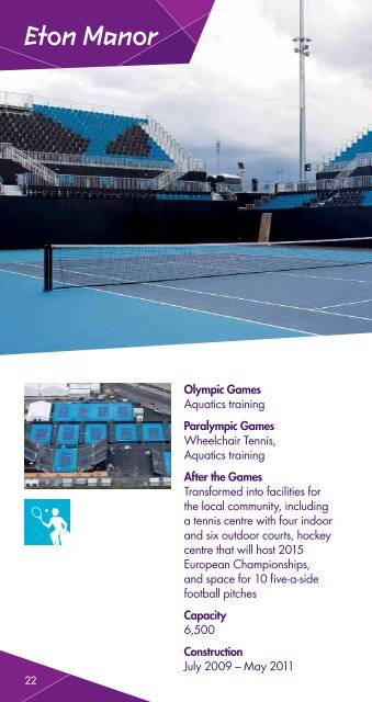 Venues guide - London 2012 Olympics