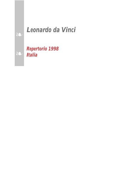 Settore I.1.1. A - Programma Leonardo