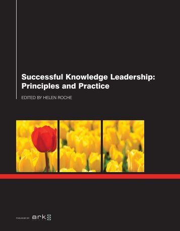 Successful Knowledge Leadership Principles and Practice